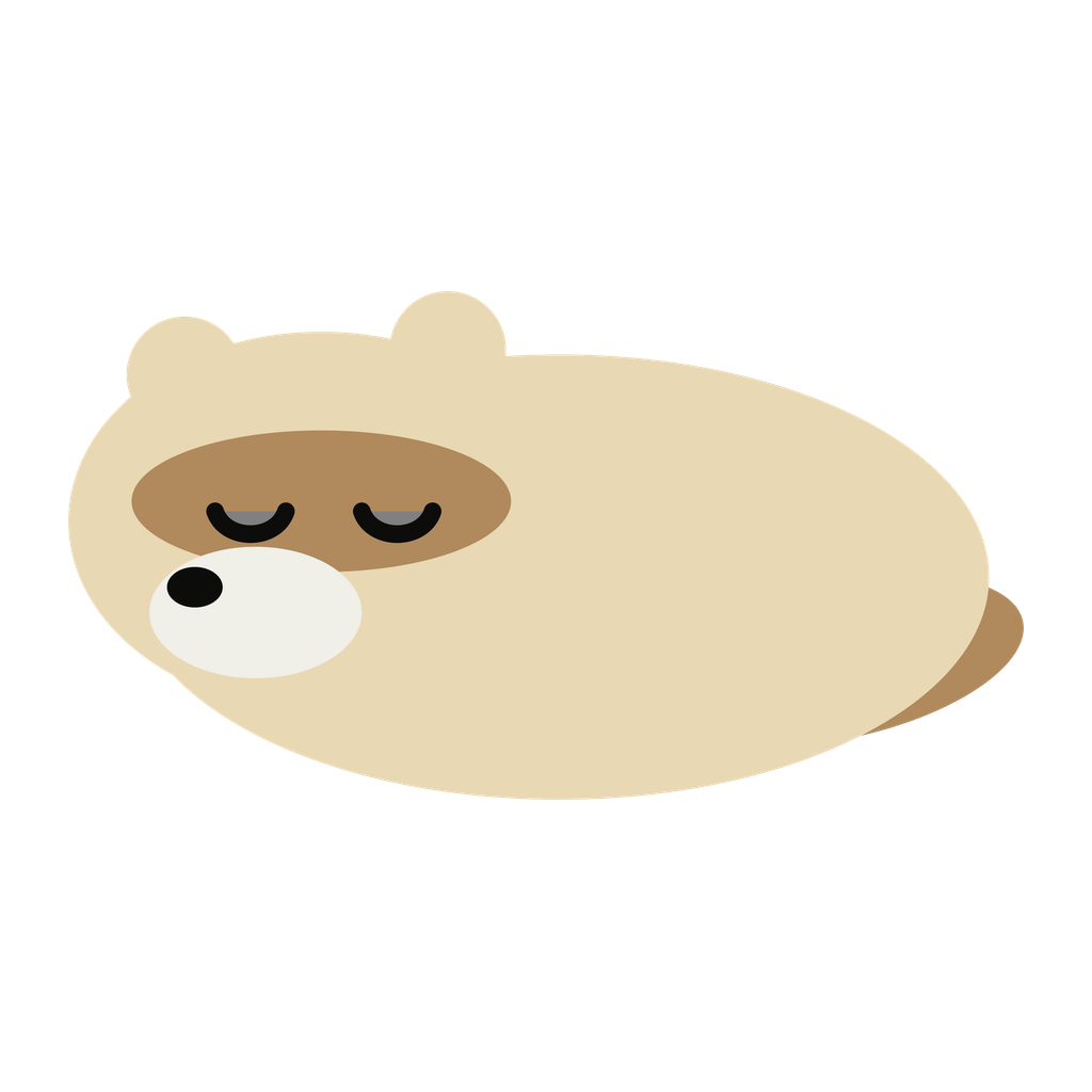The Duct mascot: resting